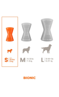 Brinquedo para cão Bionic Bone Mordedor Porta-Snacks – imagem secundária 1
