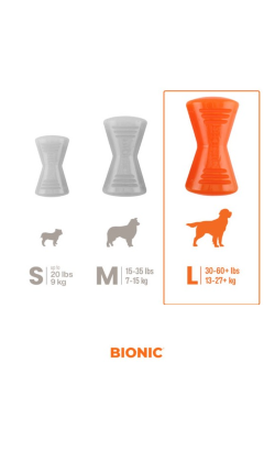 Brinquedo para cão Bionic Bone Mordedor Porta-Snacks – imagem secundária 3