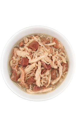 Schesir Cat After Dark Filete de Frango com Pato em Caldo – imagem secundária 1