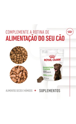 Biscoitos para cão Royal Canin Digestion Chews Adult Supplements – imagem secundária 6