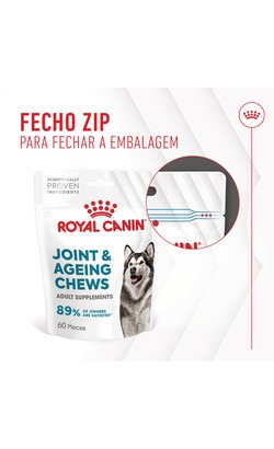 Biscoitos para cão Royal Canin Joint & Ageing Chews Adult Supplements – imagem secundária 7