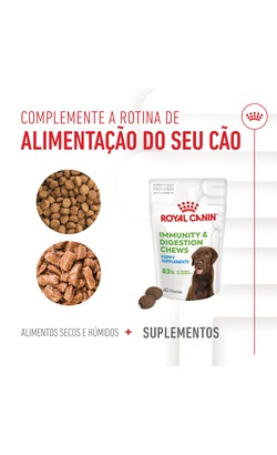 Biscoitos para cão Royal Canin Immunity & Digestion Chews Puppy Supplements – imagem secundária 6