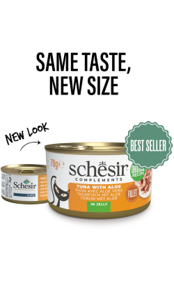 Schesir Cat Atum & Aloe em Gelatina – imagem secundária 1