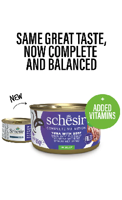 Schesir Cat Atum & Carne em Gelatina – imagem secundária 1