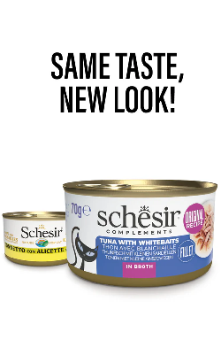 Schesir Cat Complements Atum & Anchovas em Caldo – imagem secundária 1