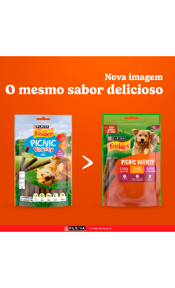Biscoitos para cão Friskies Picnic Variety | Vaca, Frango & Borrego – imagem secundária 7