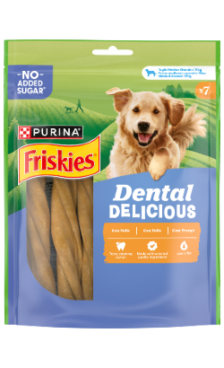 Biscoitos para cão Friskies Dental Delicious | Frango – imagem secundária 1