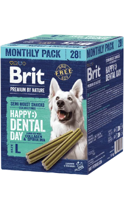 Brit Premium by Nature Semi-Moist Snacks Happy Dental Day | L – imagem secundária 1