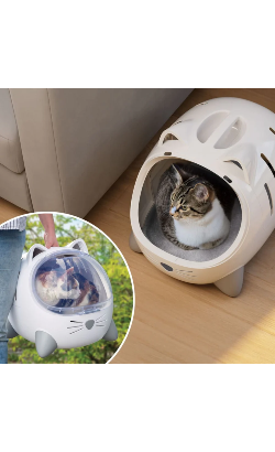 Transportadora & Cama p/ Gatos Catit Pixi Mio – imagem secundária 1