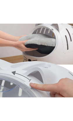 Transportadora & Cama p/ Gatos Catit Pixi Mio – imagem secundária 3
