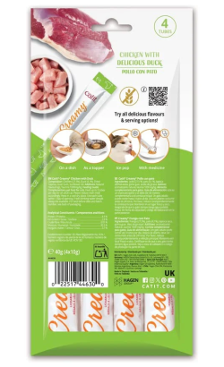 Catit Snacks Creamy | Frango & Pato – imagem secundária 1