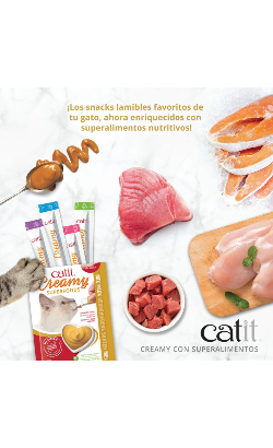 Catit Creamy Superfoods Snack Mix Pack – imagem secundária 1