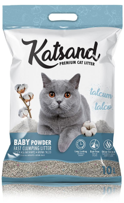 Areia para Gatos Litter Katsand | Talco – imagem principal