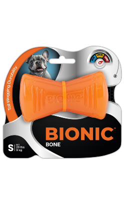 Brinquedo para cão Bionic Bone Mordedor Porta-Snacks