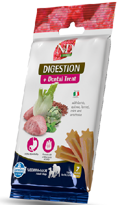 Biscoitos para cão N&D Quinoa Digestion Lamb Adult Medium Maxi