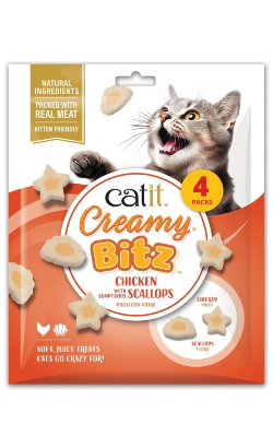 Catit Creamy Snacks Bitz | Frango & Vieira – imagem principal