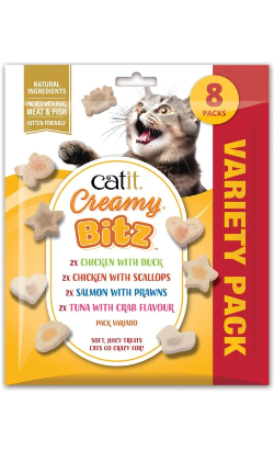 Catit Creamy Snacks Bitz Mix Pack – imagem principal