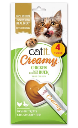 Catit Snacks Creamy | Frango & Pato – imagem principal