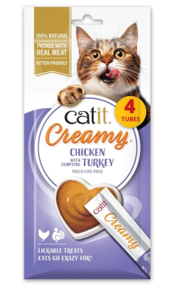 Catit Snacks Creamy | Frango & Peru – imagem principal