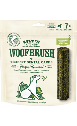 Biscoitos para cão Lilys Kitchen Woofbrush Medium Dental sticks