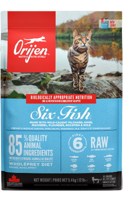 Orijen Six Fish Cat – imagem principal