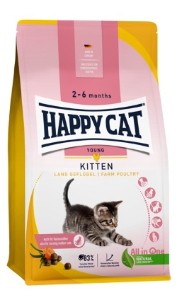 Happy Cat Kitten Frango do Campo – imagem principal