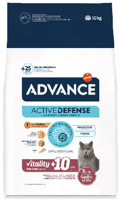 Advance Cat Vitality Sterilized Senior +10 | Chicken & Barley