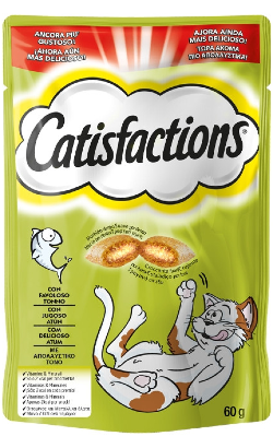 Biscoitos para Gato Catisfactions Snack Atum – imagem principal