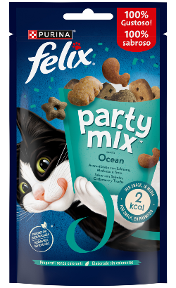 Biscoitos para Gato Felix Party Mix Ocean – imagem secundária 1