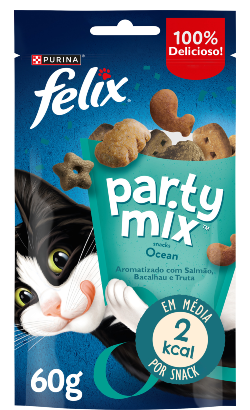 Biscoitos para Gato Felix Party Mix Ocean