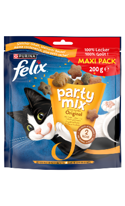 Biscoitos para Gato Felix Party Mix Original MaxiPack – imagem secundária 1