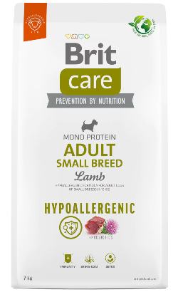 Brit Care Adult Small Breed Hypoallergenic | Lamb