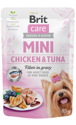 Brit Care Mini Chicken & Tuna Fillets in Gravy