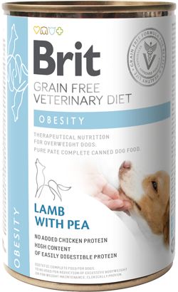 Brit Veterinary Diet Obesity Grain-Free Lamb with Pea