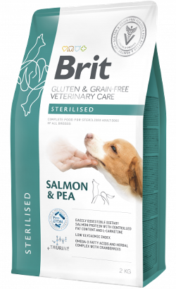Brit Veterinary Diet Sterilised Gluten & Grain-Free | Salmon & Pea
