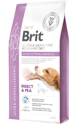 Brit Veterinary Diet Ultra-Hypoallergenic Gluten & Grain-Free | Insect & Pea – imagem principal