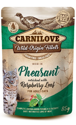 Carnilove Grain-Free Cat Pheasant with Raspberry Leaves