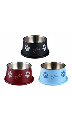 Comedouro para cão Trixie Long-Ear Bowl in Stainless Steel and Plastic