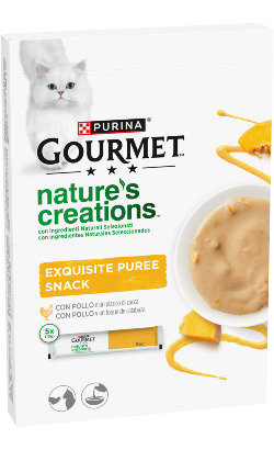 Gourmet Natures Creations Snack Puré Frango & Abóbora – imagem secundária 1