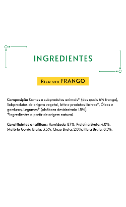 Gourmet Natures Creations Snack Puré Frango & Abóbora – imagem secundária 3