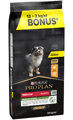 Pro Plan Medium Puppy Healthy Start - Bónus