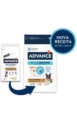 Advance Adult French Bulldog Duck & Rice – imagem secundária 1
