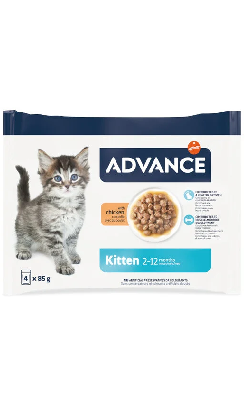 Advance Cat Kitten Chicken Multipack