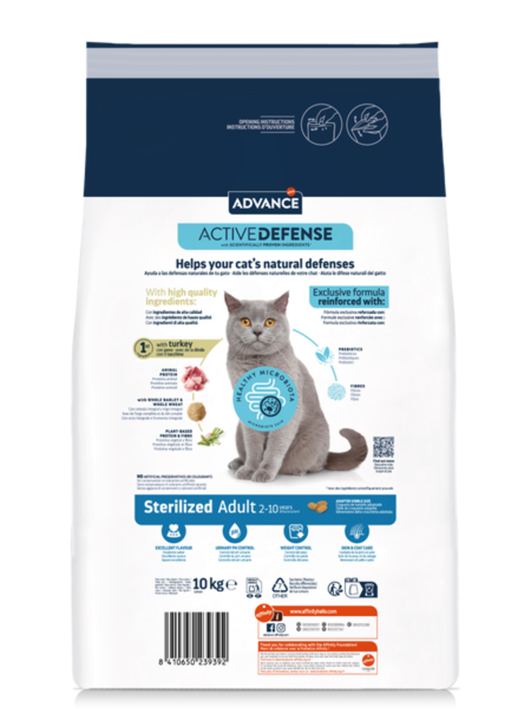 Advance Cat Sterilized | Turkey & Barley – imagem secundária 1