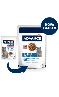 Advance Cat Sterilized Turkey – imagem secundária 1