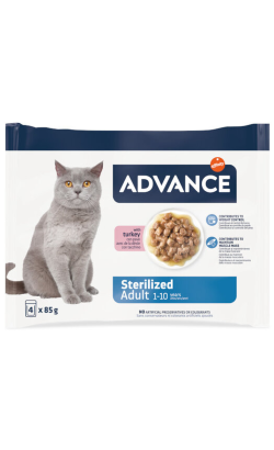 Advance Cat Sterilized Turkey Multipack – imagem principal