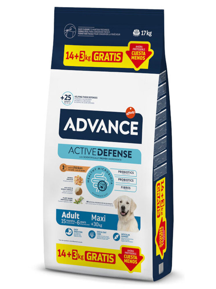 Advance Maxi Adult Chicken & Rice - Bónus
