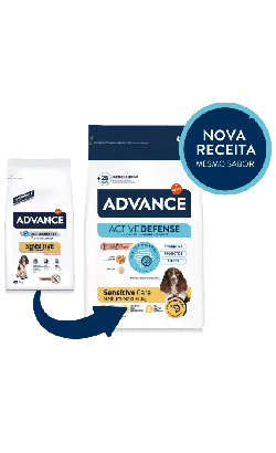 Advance Medium & Maxi Adult Sensitive Salmon & Rice – imagem secundária 1