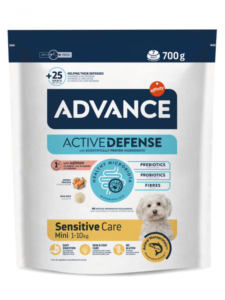 Advance Mini Adult Sensitive Care Salmon & Rice – imagem secundária 1