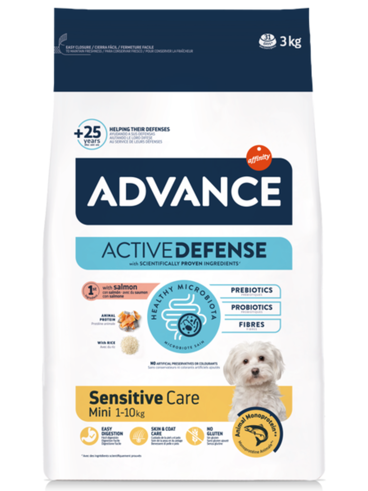 Advance Mini Adult Sensitive Care Salmon & Rice – imagem secundária 2
